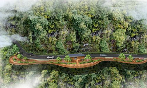 道路建筑园林工程空间景观绿化施工全方案规划与效果图设计制作